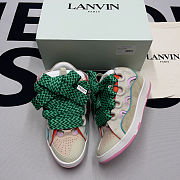 Lanvin Curb Sneaker Beige Pink FM-SKRK11-DALL-P225205 - 1