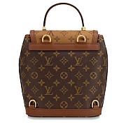 Louis Vuitton Backpack Dauphine Monogram Reverse PM Brown  7.9H 7.5W 4.7D - 3