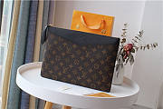 Louis Vuitton Daily Pouch Monogram Canvas Noir  M62048 - 1