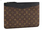 Louis Vuitton Daily Pouch Monogram Canvas Noir  M62048 - 4