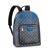 Louis Vuitton Josh Backpack Damier Graphite Giant Blue  N40402 - 1