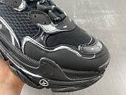 Balenciaga Men's Triple S Sketch Sneaker in black and white double foam and mesh 536737W3SRB1090 - 3