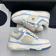 Amiri MA-1 Low Top White Blue  - 4