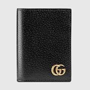 GG MARMONT LEATHER CARD CASE 428737 DJ20T 1000 - 1