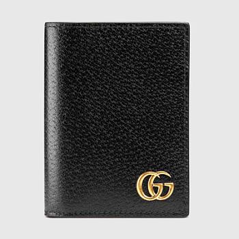 GG MARMONT LEATHER CARD CASE 428737 DJ20T 1000