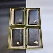 GG MARMONT LEATHER CARD CASE 428737 DJ20T 1000 - 6