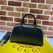 GUCCI X ADIDAS MINI DUFFLE BAG BLACK 702397 U3ZCT 6563 - 3