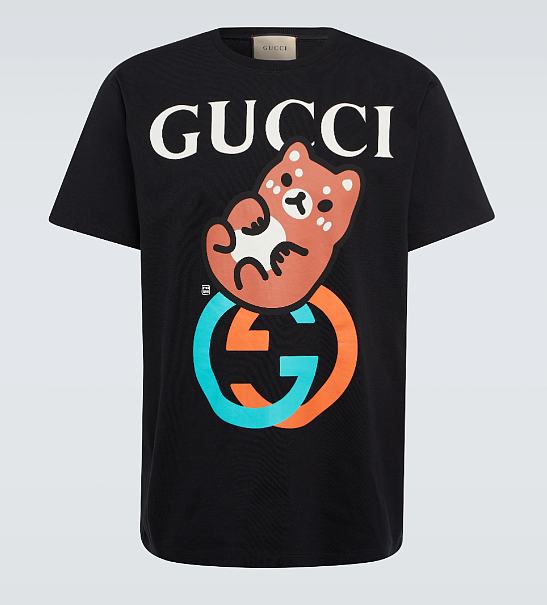 Gucci Gucci Kawaii printed cotton T-shirt  - 1