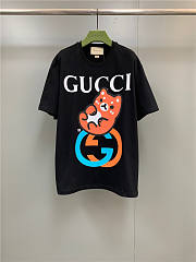 Gucci Gucci Kawaii printed cotton T-shirt  - 5