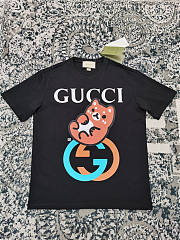 Gucci Gucci Kawaii printed cotton T-shirt  - 2