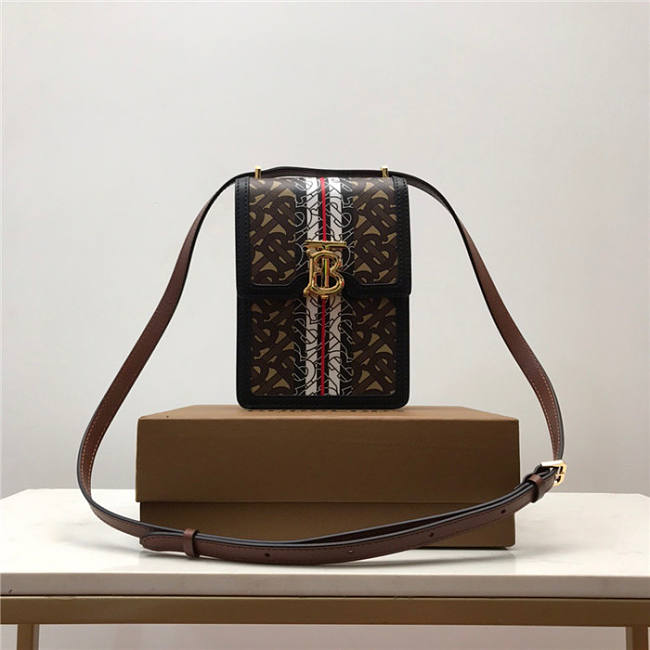 Burberry Bridle Brown TB Monogram Robin Bag MDICSSTU75CHI - 1