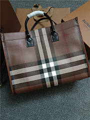 BURBERRY Freya Medium canvas tote bag P00719692 - 6