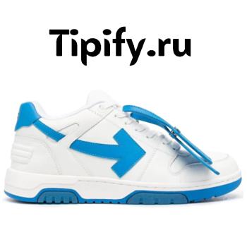 Off-White Out off Office Calf Leather White Blue 5590168500