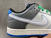 NIKE DUNK LOW (PS) - PURE PLATINUM/WHITE/COOL GREY CUSTOM - 5