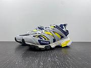 BALENCIAGA Navy Track Sneakers Custom - 3