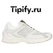 Fendi Faster Trainers White nubuck leather low-tops 7E1555AKX6F1ICF - 1