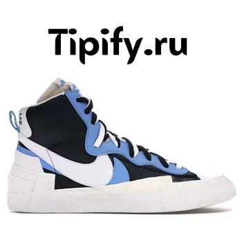 Nike Blazer Mid sacai White Black Legend Blue BV0072-001