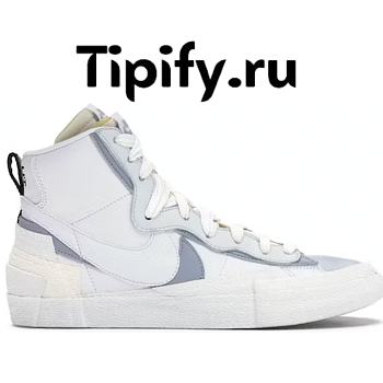 Nike Blazer Mid sacai White Grey BV0072-100