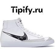 Nike Blazer Mid 77 Sketch White Black CW7580-101 - 1