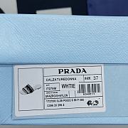 PRADA Sandalias con logo bordado - 5