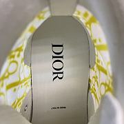 Dior B23 High Top White Yellow Oblique  3SH118YNT H160 - 3