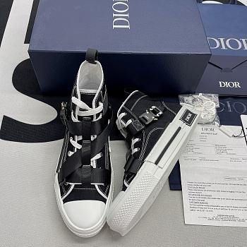 Dior B23 High Black White Oblique 3SH118YJP_H961