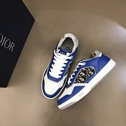 Dior B27 Low Blue Grey White Beige Dior Oblique Jacquard  3SN272ZIR_H560 - 1