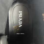 Prada Prada Macro Re-Nylon And Brushed Leather High-Top Sneakers Black  5746BLUZD - 3