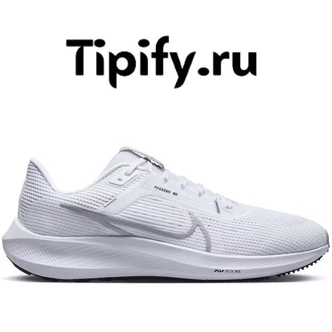 Nike Air Zoom Pegasus 40 White Black Photon Dust  DV3853-102 - 1