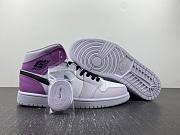 Air Jordan 1 Mid Barely Grape (PS)  DQ8424-501 - 3