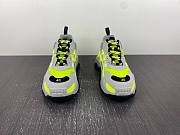 MEN'S BALENCIAGA / ADIDAS TRIPLE S SNEAKER IN FLUO YELLOW 712821W2ZB57512 - 5