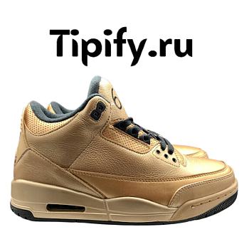 AIR JORDAN 3 6IX Bronze Gold