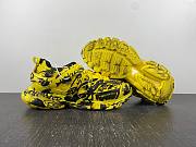 BALENCIAGA MEN'S TRACK GRAFFITI SNEAKER IN YELLOW 542023W3RRA7810 - 5