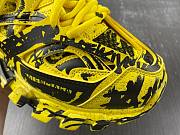 BALENCIAGA MEN'S TRACK GRAFFITI SNEAKER IN YELLOW 542023W3RRA7810 - 2