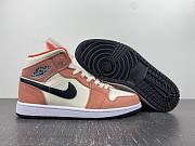 Air Jordan 1 Mid SE Orange Suede (GS)  DV1336-800 - 3