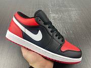 Air Jordan 1 Low Alternate Bred Toe  553558-066 - 3