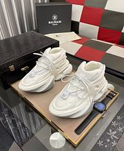 Balmain Unicorn Low-Top White  AM1VJ309KNLR / AM0VJ309KNLR - 4