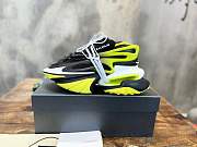 Balmain Unicorn Low-Top Black Yellow  YM0VJ309KNET - 4