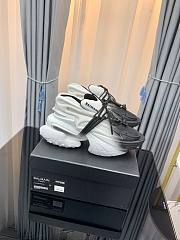 Balmain Unicorn Low 'White Black Gradient' YM0VJ309KNED GAB - 5