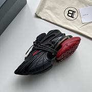 Balmain Unicorn Low 'Black Red' AM1VJ309TNCS EGU - 5