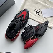 Balmain Unicorn Low 'Black Red' AM1VJ309TNCS EGU - 4