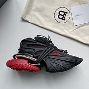 Balmain Unicorn Low 'Black Red' AM1VJ309TNCS EGU - 3