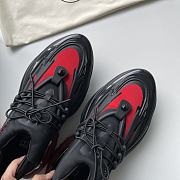 Balmain Unicorn Low 'Black Red' AM1VJ309TNCS EGU - 2
