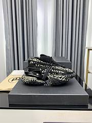 Balmain Unicorn Low 'Ivory Black Monogram' YM0VJ309KPNR GFE - 4