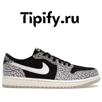 Air Jordan 1 Retro Low OG Black Cement  CZ0790-001 (Release Date 06/24/2023)