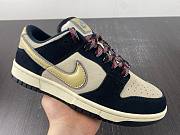 Nike Dunk Low LX Black Suede Team Gold (Women's)  DV3054-001 - 3