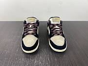 Nike Dunk Low LX Black Suede Team Gold (Women's)  DV3054-001 - 2