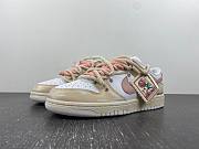 Nike Dunk Low White Pink (GS) CUSTOM - 2