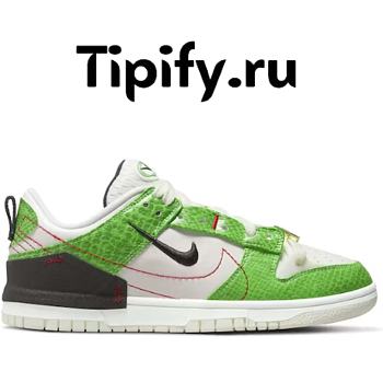 Nike Dunk Low Disrupt 2 Just Do It Snakeskin Green (Women's)  DV1491-101