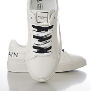 BALMAIN White B-Court Sneakers 231251M237060 - 5